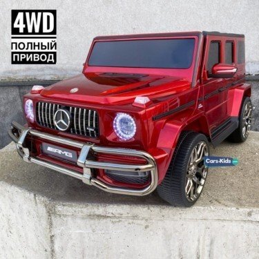 Электромобиль Mercedes-Benz AMG G63 4WD S307 24V красный