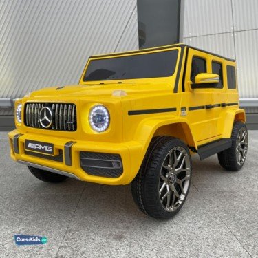 Электромобиль Mercedes-Benz G63 T999TT желтый