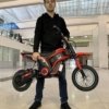 Скоростной электромотоцикл SX2468 24V 350W красный
