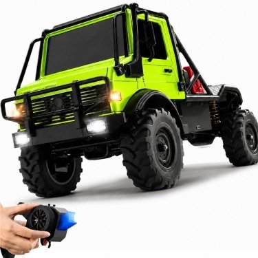 Радиоуправляемый грузовик Unimog U4000 4WD 1:18- Зеленый