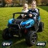 Детский электромобиль Багги BBH056 24V 4WD синий